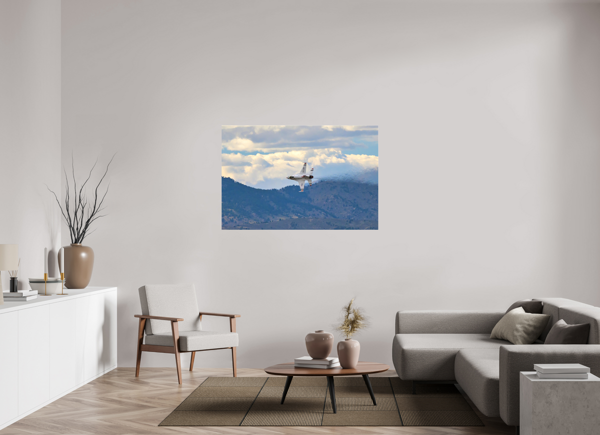 54 x 36″, Matte Acrylic Glass without frame F16 Thunderbirds Photo 4 under acrylic glass