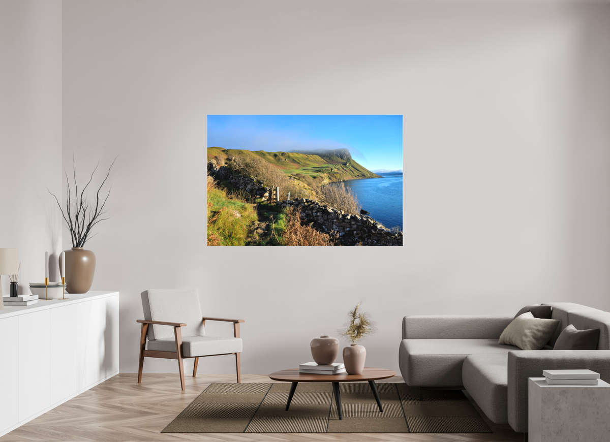 66 x 44″, Matte Canvas with wrapped edges - no frame Pathway on the Scorrybreac Circular on Canvas