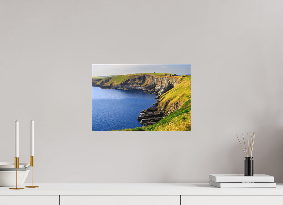 15 x 10″, Matte Canvas with wrapped edges - no frame Holeopen Bay West near Old Head Golf Link