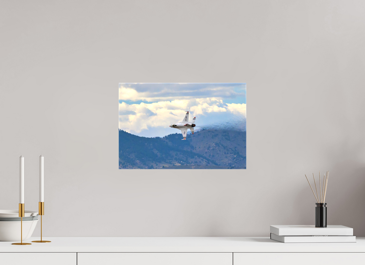 15 x 10″, Matte Canvas with wrapped edges - no frame F16 Thunderbirds Photo 4 on canvas