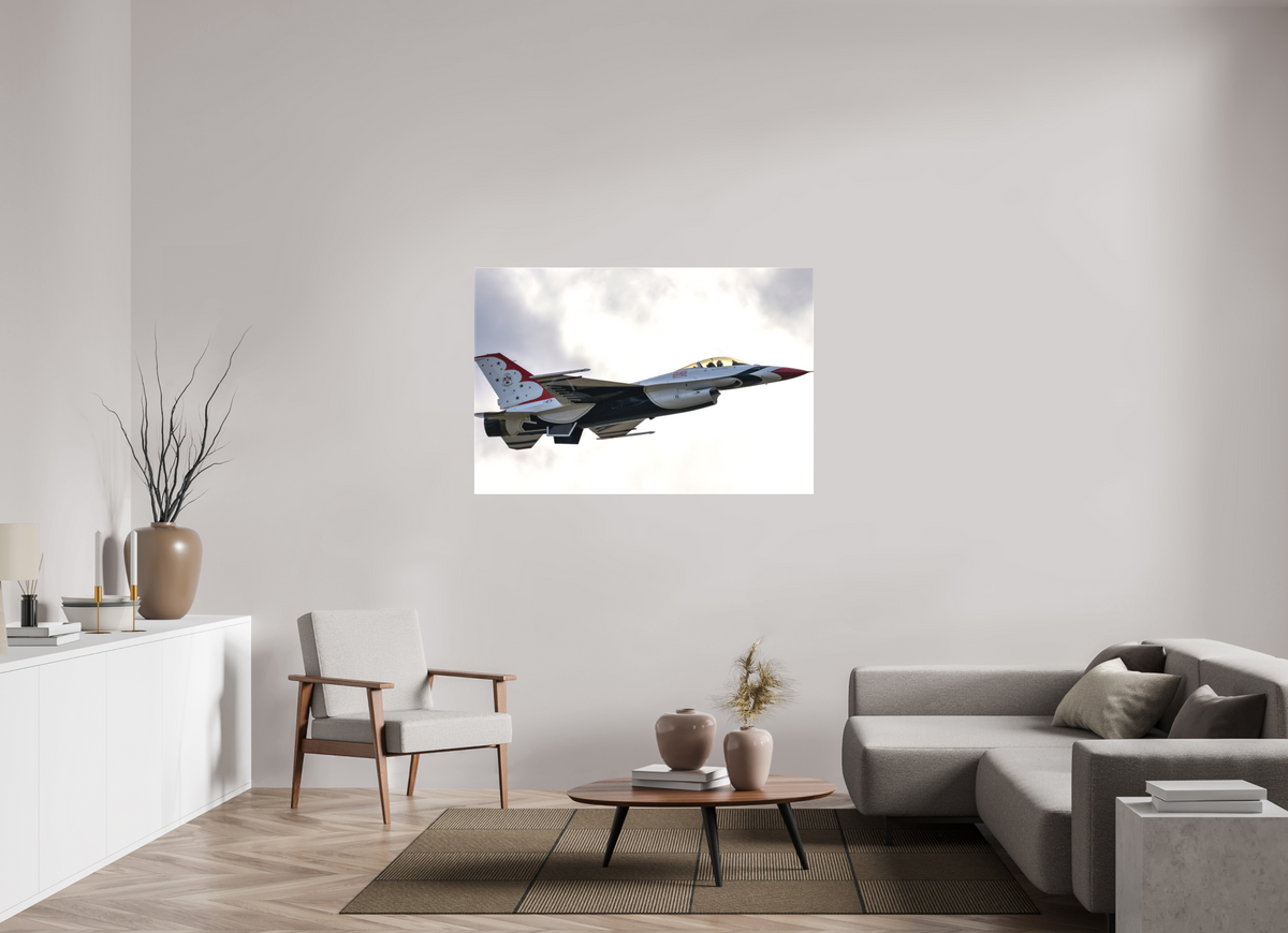 54 x 36″, Matte Canvas with wrapped edges - no frame F16 Thunderbirds Photo 7 on canvas