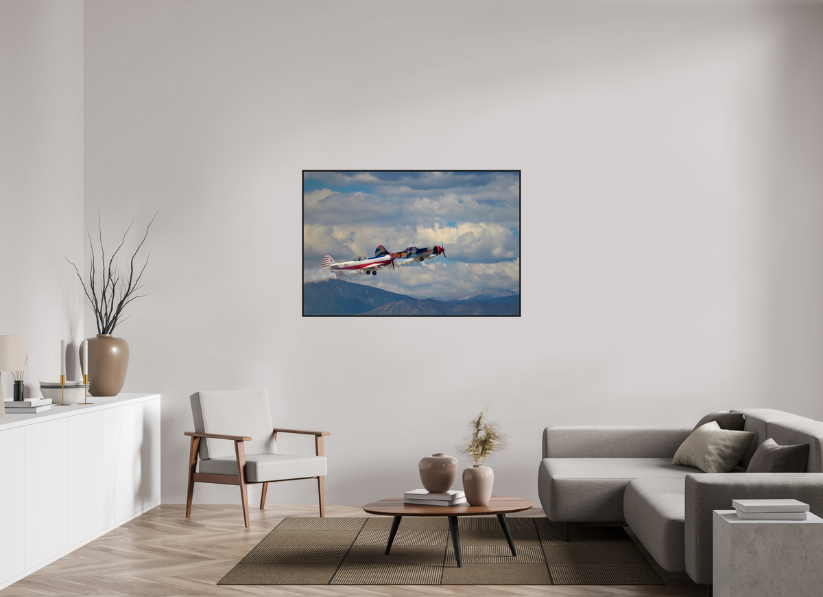 54 x 36″, Acrylic Glass Black matt .24" frame Yak 50 - Photo 5 - under acrylic glass with black frame