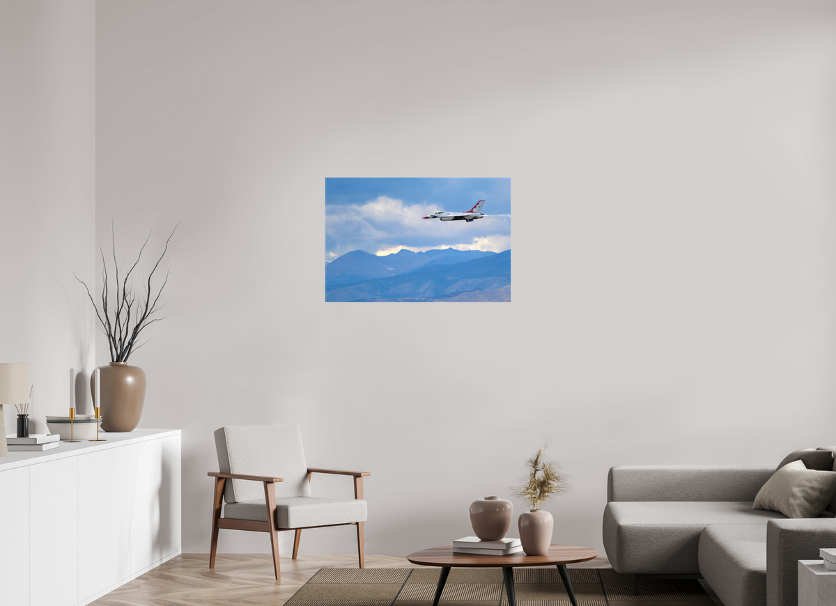 36 x 24″, Matte Canvas with wrapped edges - no frame F16 Thunderbirds Photo 6 on canvas