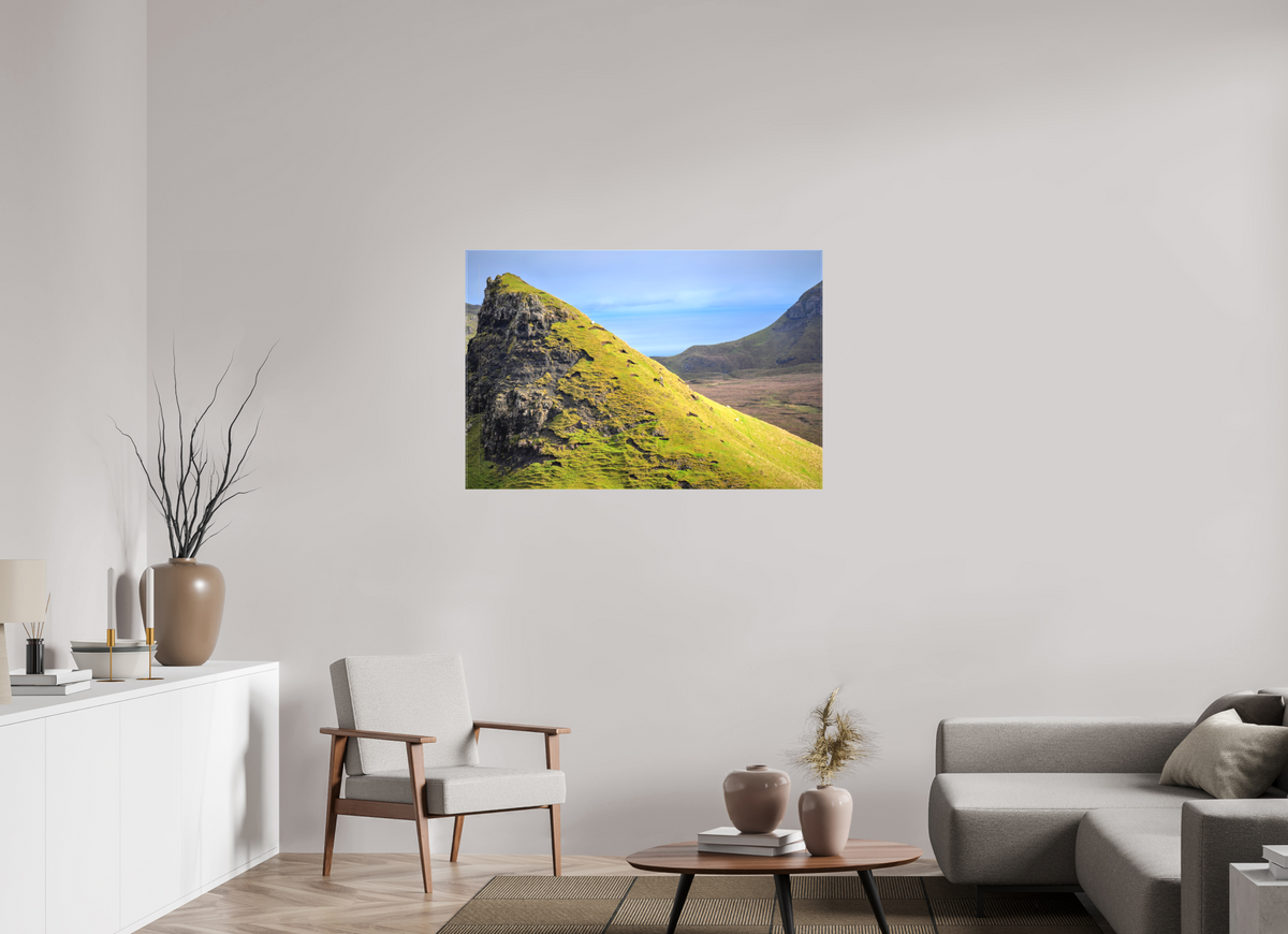 45 x 30″, Matte Canvas with wrapped edges - no frame Sheep grazing near the Quiraing on canvas
