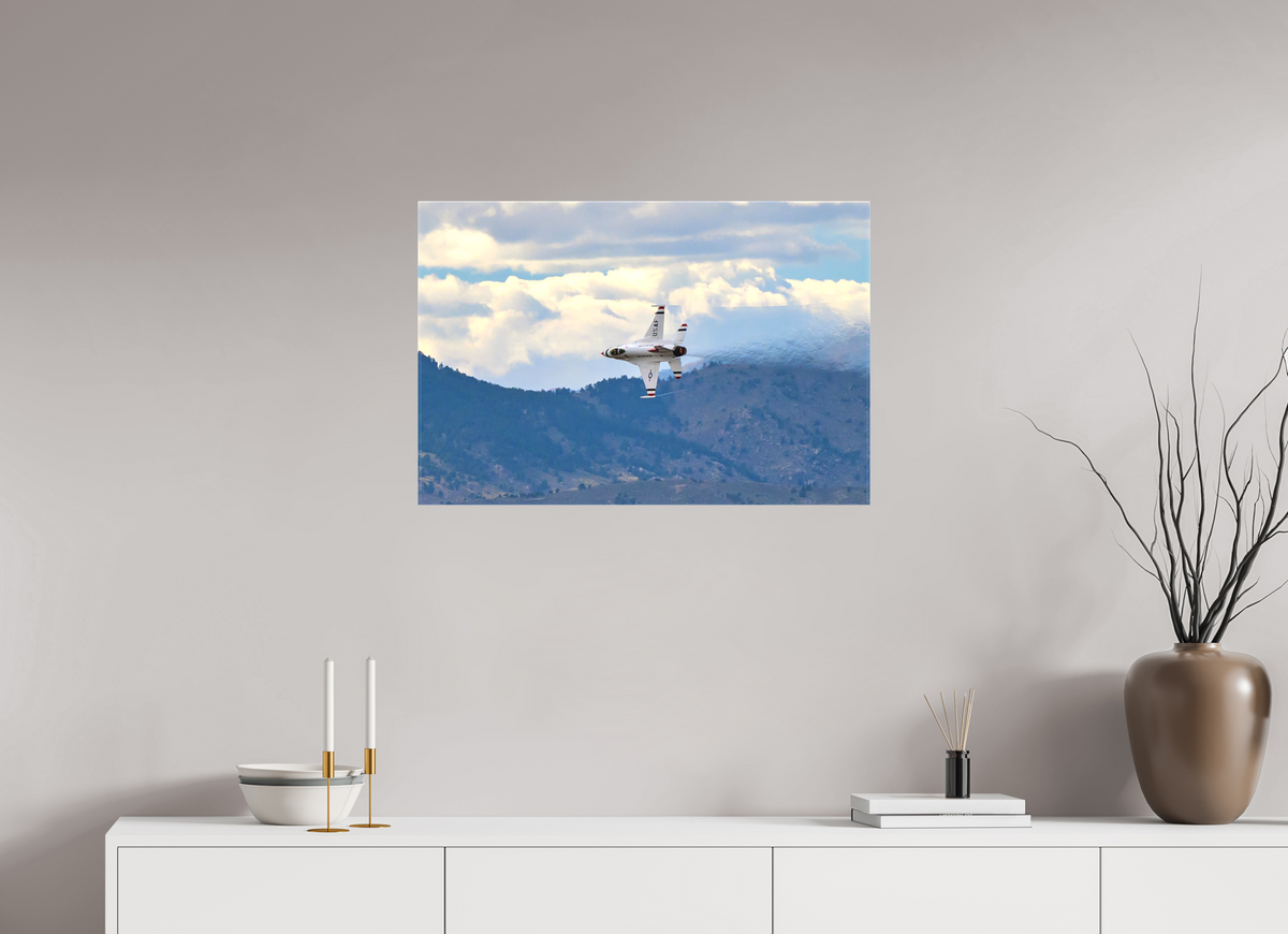 30 x 20″, Matte Canvas with wrapped edges - no frame F16 Thunderbirds Photo 4 on canvas