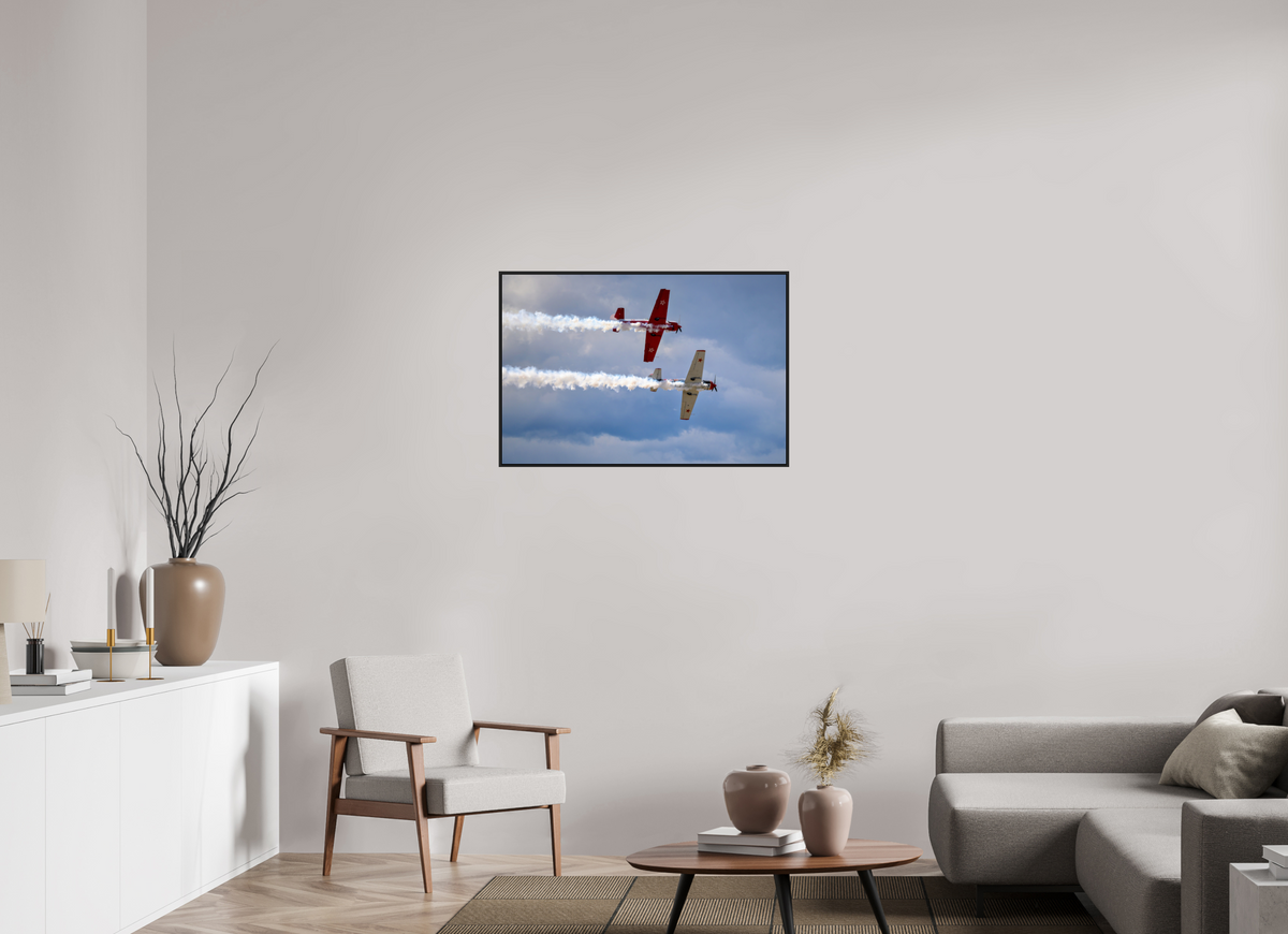 36 x 24″, Acrylic Glass Black matt .24" frame Yak 50 - photo 7 - under acrylic glass with black frame