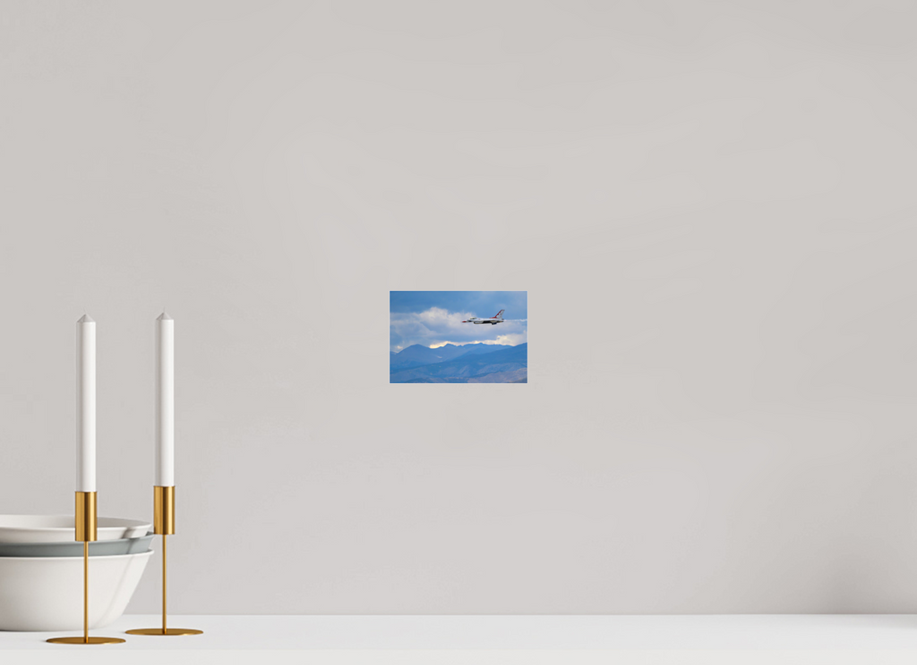 6 x 4″, Matte Acrylic Glass without frame F16 Thunderbirds Photo 6 under acrylic glass