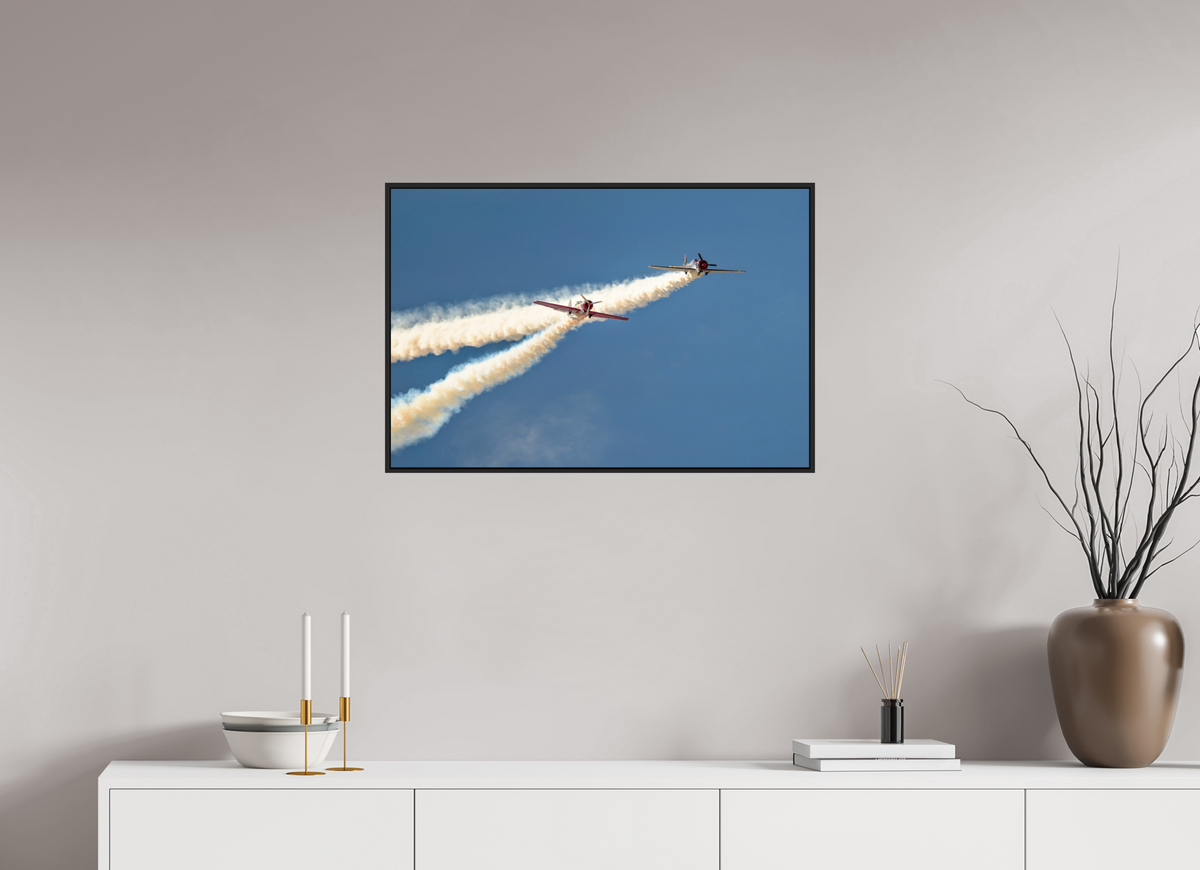 30 x 20″, Acrylic Glass Black matt .24" frame Yak 50 - Photo 1 - under acrylic glass with black frame