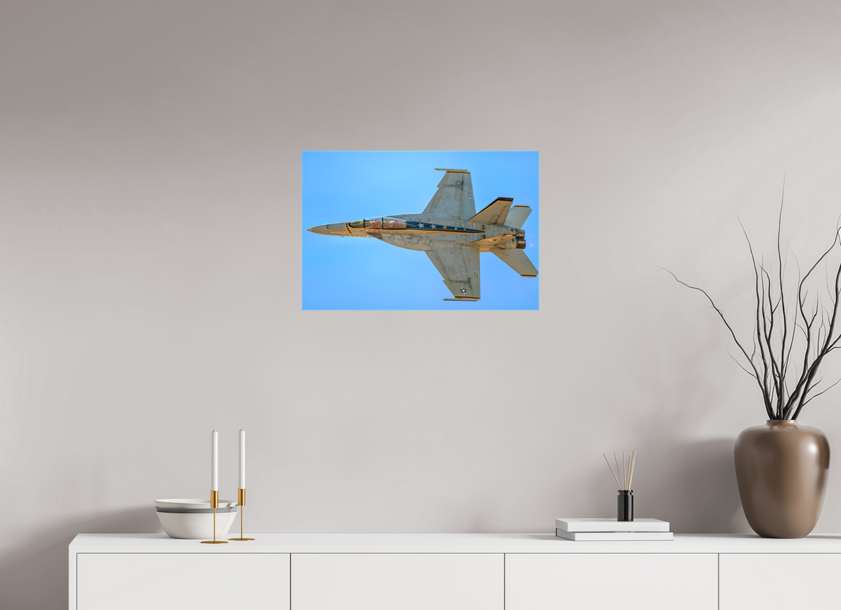24 x 16″, Matte Canvas with wrapped edges - no frame F18A Super Hornet Photo 4 on canvas