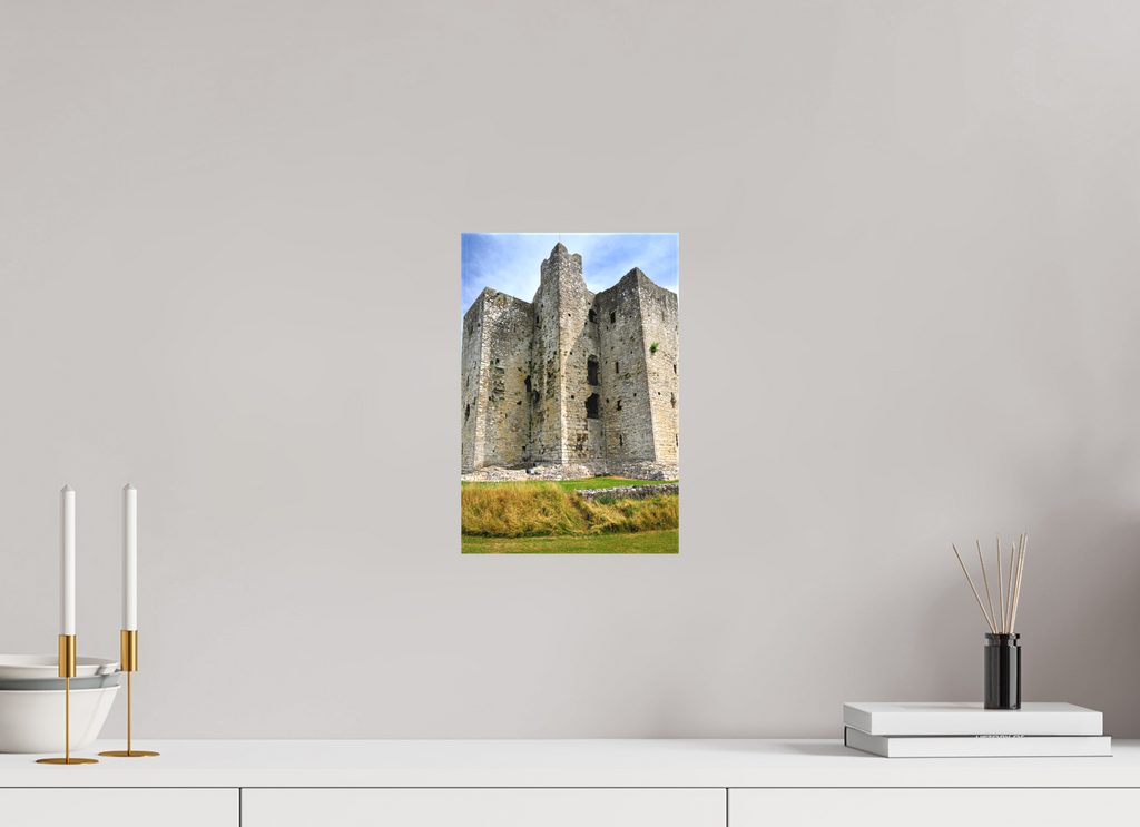 8 x 12″, Matte Canvas with wrapped edges - no frame Trim Castle on canvas