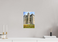 8 x 12″, Matte Canvas with wrapped edges - no frame Trim Castle on canvas