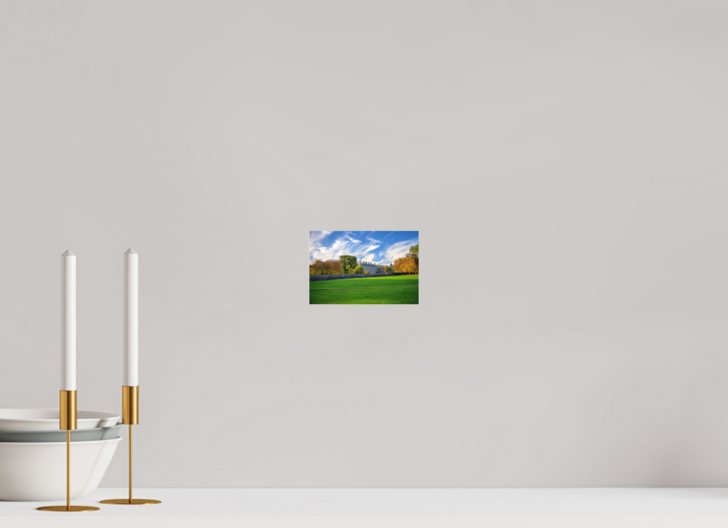 6 x 4″, Matte Acrylic Glass without frame Holyrood Palace on a bright sunny day on Matte Acrylic Glass without frame