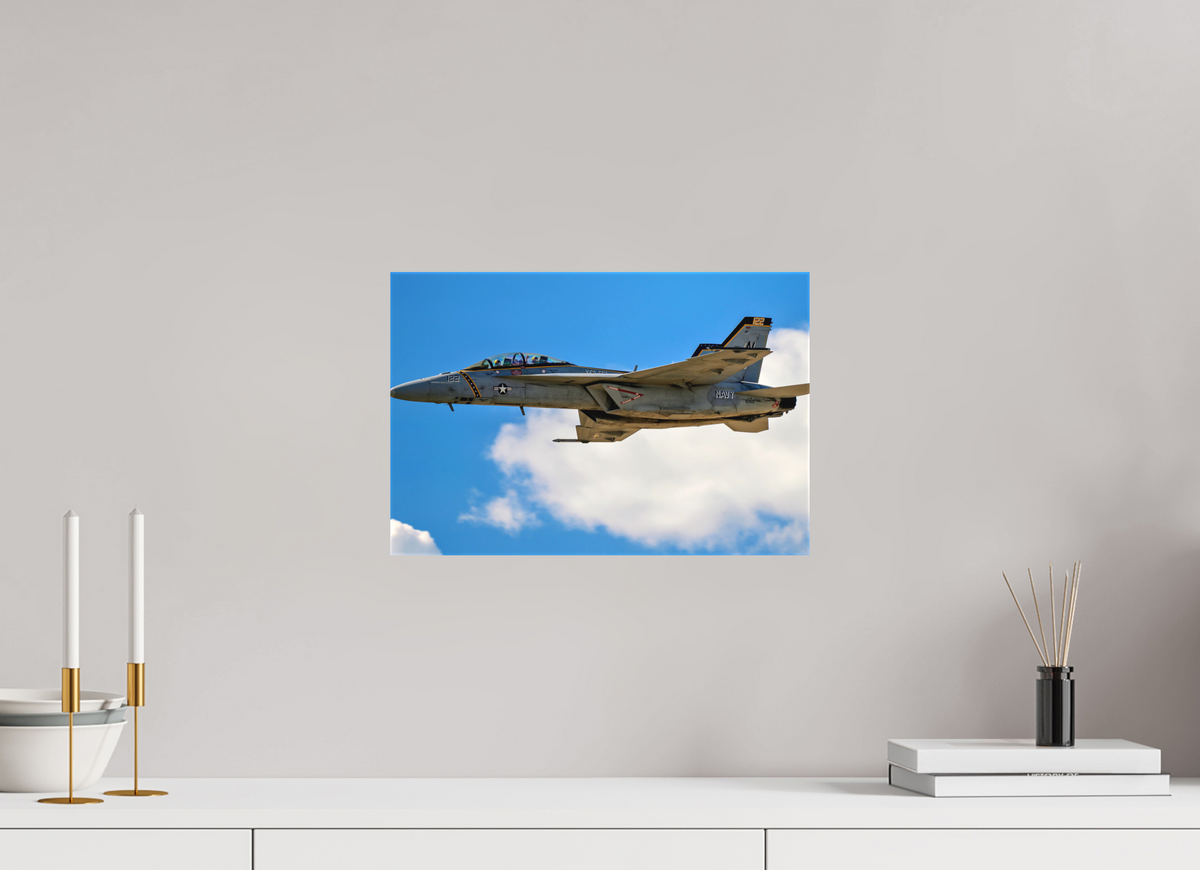15 x 10″, Matte Canvas with wrapped edges - no frame F18A Super Hornet Photo 3 on canvas