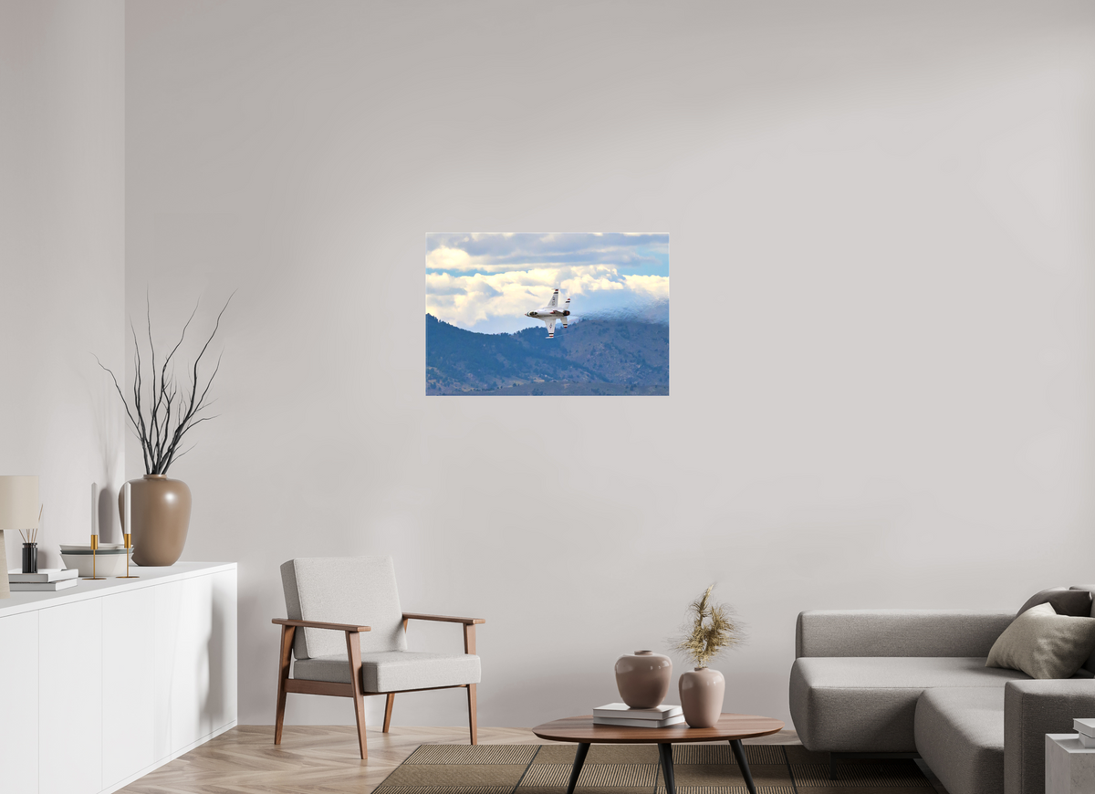 36 x 24″, Matte Canvas with wrapped edges - no frame F16 Thunderbirds Photo 4 on canvas
