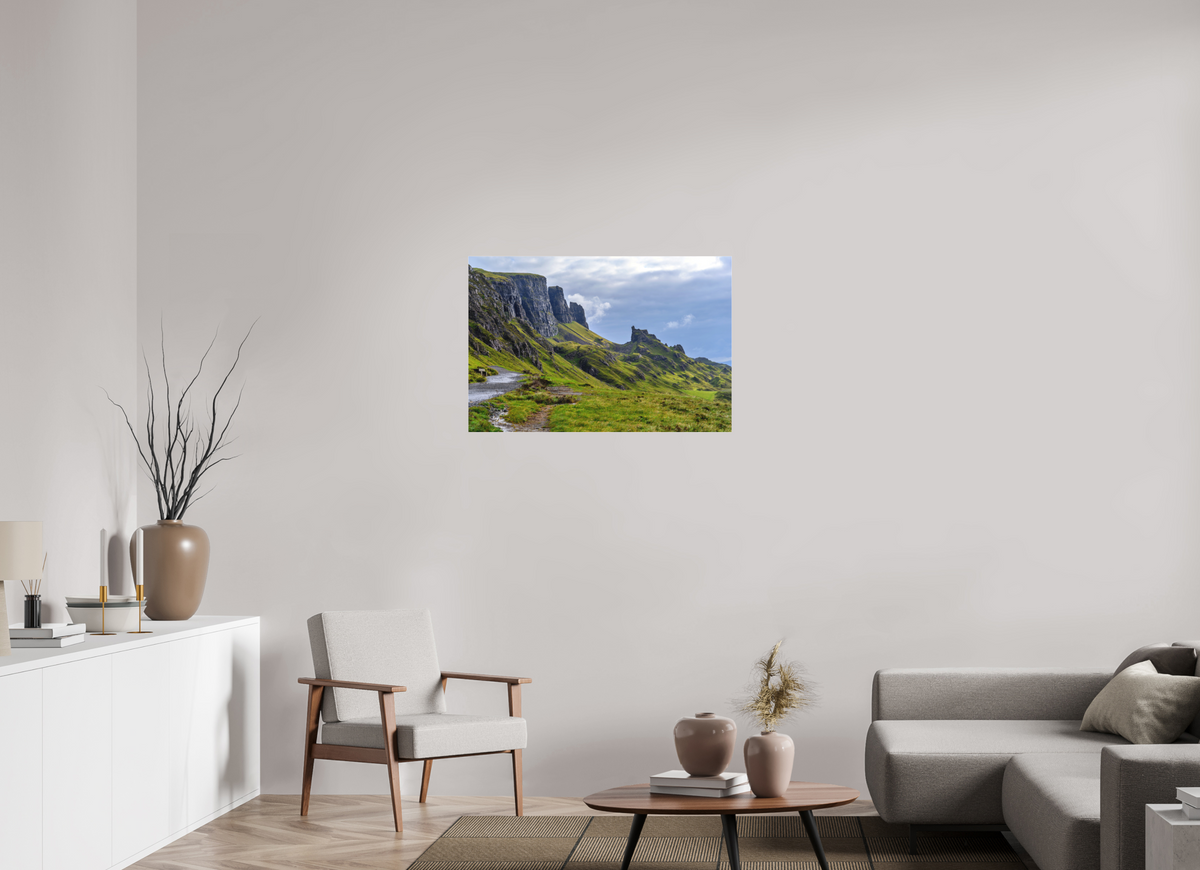 36 x 24″, Matte Acrylic Glass without frame The Quiraing on the Isle of Sky on Matte Acrylic Glass without frame