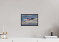 12 x 8″, Acrylic Glass Black matt .24" frame Yak 50 - Photo 3 - under acrylic glass with black frame