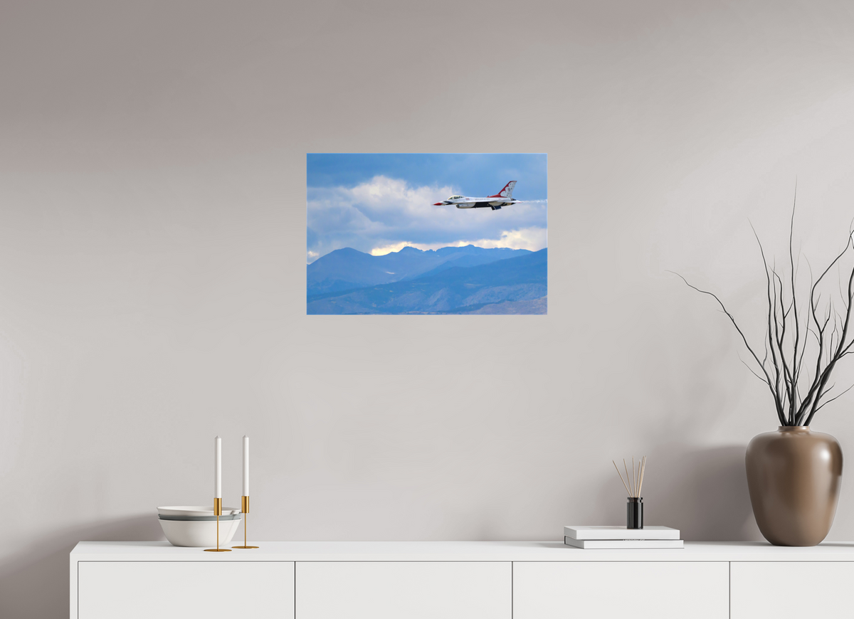 24 x 16″, Matte Canvas with wrapped edges - no frame F16 Thunderbirds Photo 6 on canvas