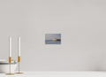 6 x 4″, Matte Acrylic Glass without frame Dun Laoghaire Lighthouse at sunset under acrylic glass