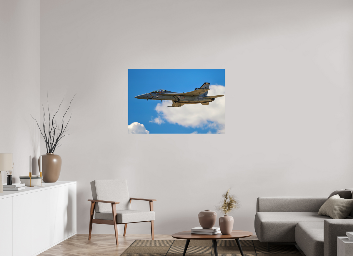 45 x 30″, Matte Acrylic Glass without frame F18A Super Hornet Photo 3 under acrylic glass