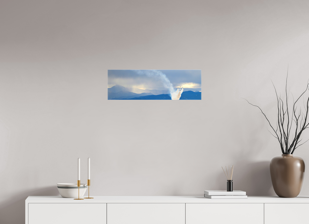 25.8 x 8″, Matte Canvas with wrapped edges - no frame F16 Thunderbirds Photo 5 on canvas