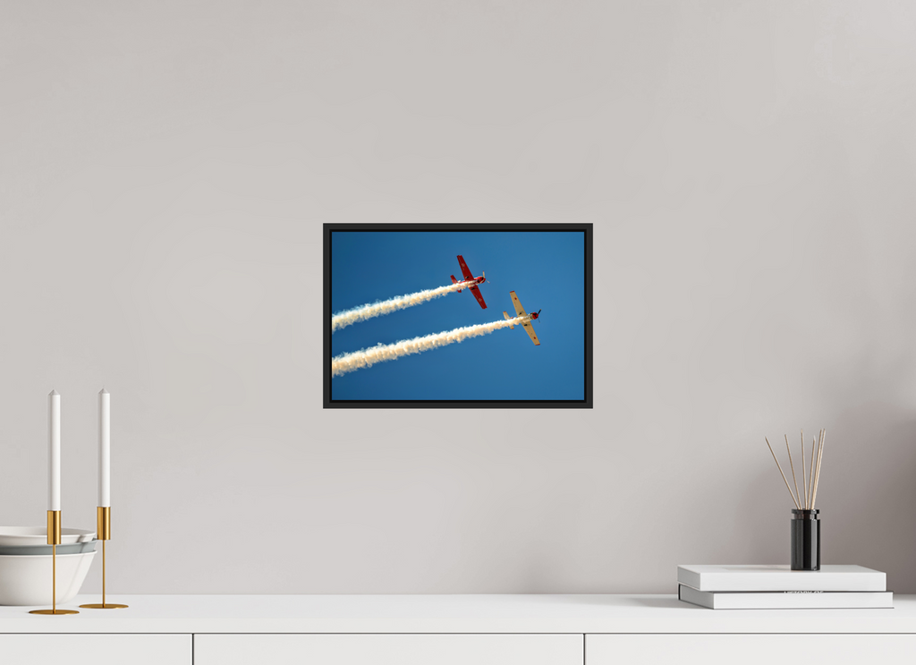 12 x 8″, Acrylic Glass Black matt .24" frame Yak 50 - Photo 2 - under acrylic glass with black frame