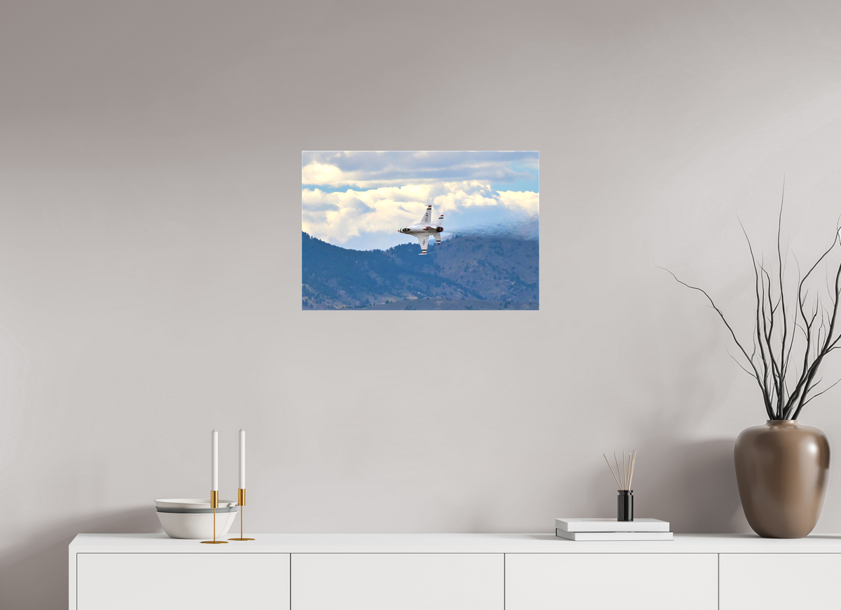 24 x 16″, Matte Canvas with wrapped edges - no frame F16 Thunderbirds Photo 4 on canvas