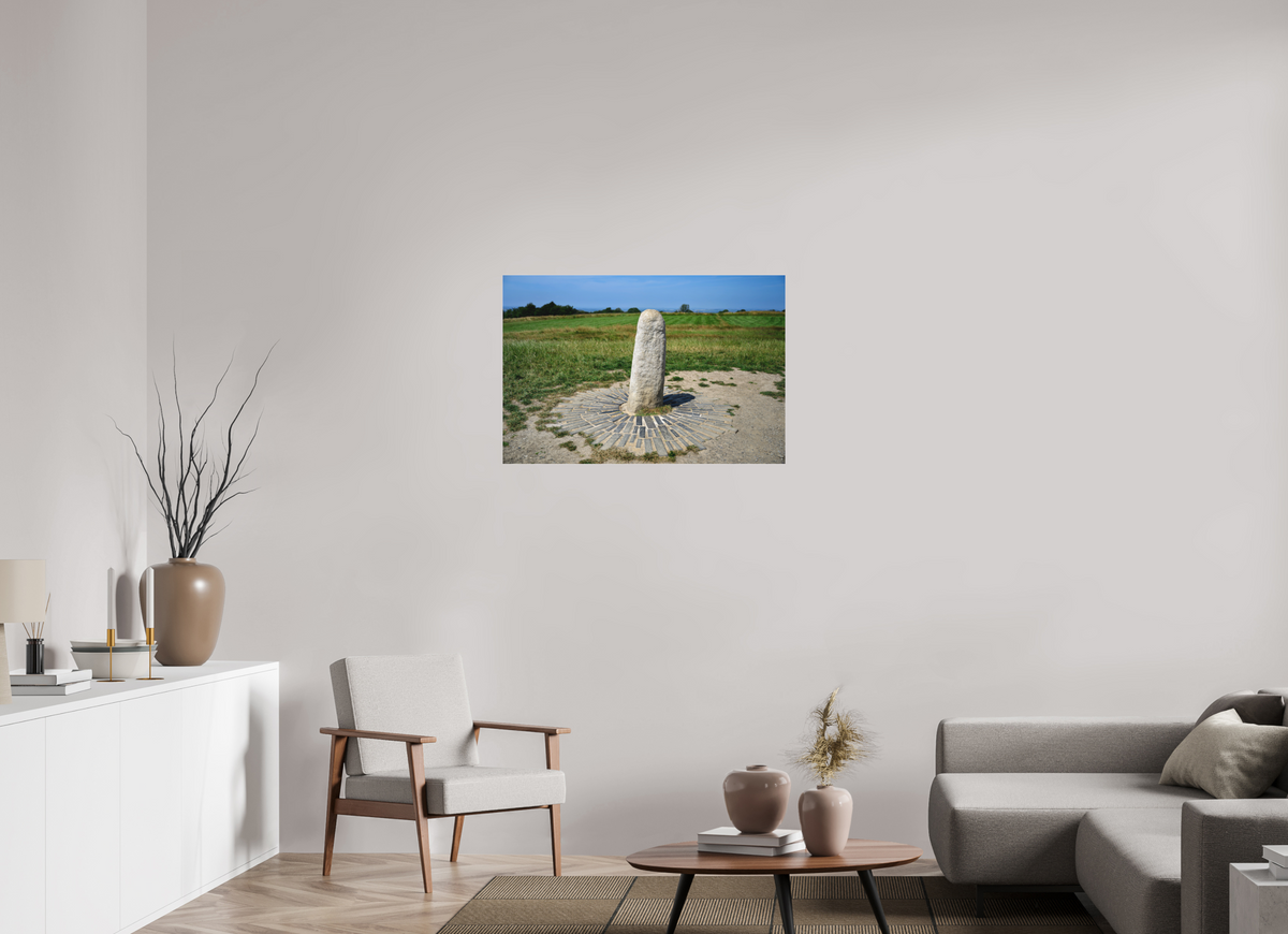 36 x 24″, Matte Acrylic Glass without frame The Lia Fáil at the Hill Of Tara under acrylic glass
