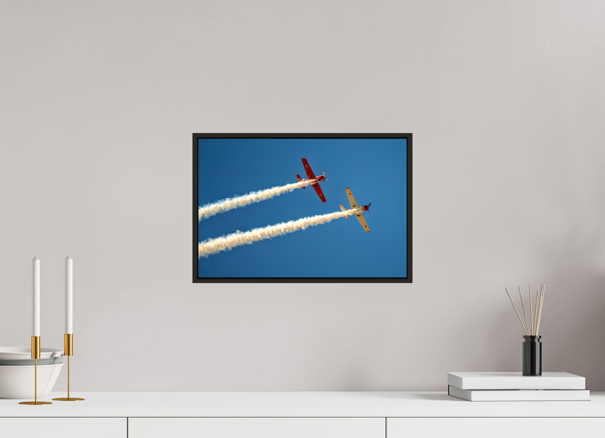 15 x 10″, Acrylic Glass Black matt .24" frame Yak 50 - Photo 2 - under acrylic glass with black frame