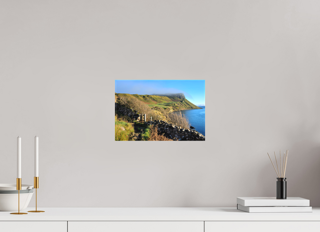 12 x 8″, Matte Canvas with wrapped edges - no frame Pathway on the Scorrybreac Circular on Canvas