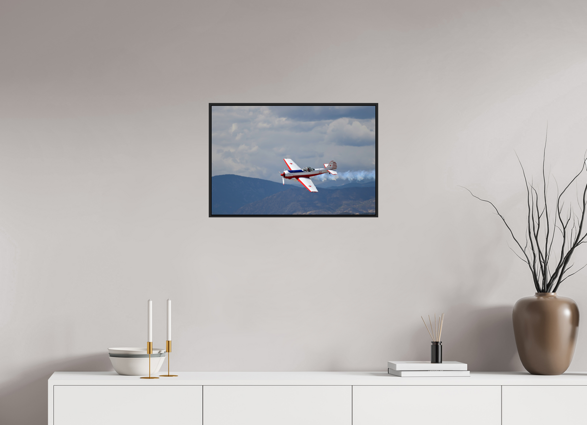 24 x 16″, Acrylic Glass Black matt .24" frame Yak 50 - Photo 6 - under acrylic glass with black frame