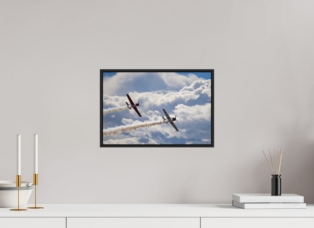 15 x 10″, Acrylic Glass Black matt .24" frame Yak 50 - photo 8 - under acrylic glass with black frame