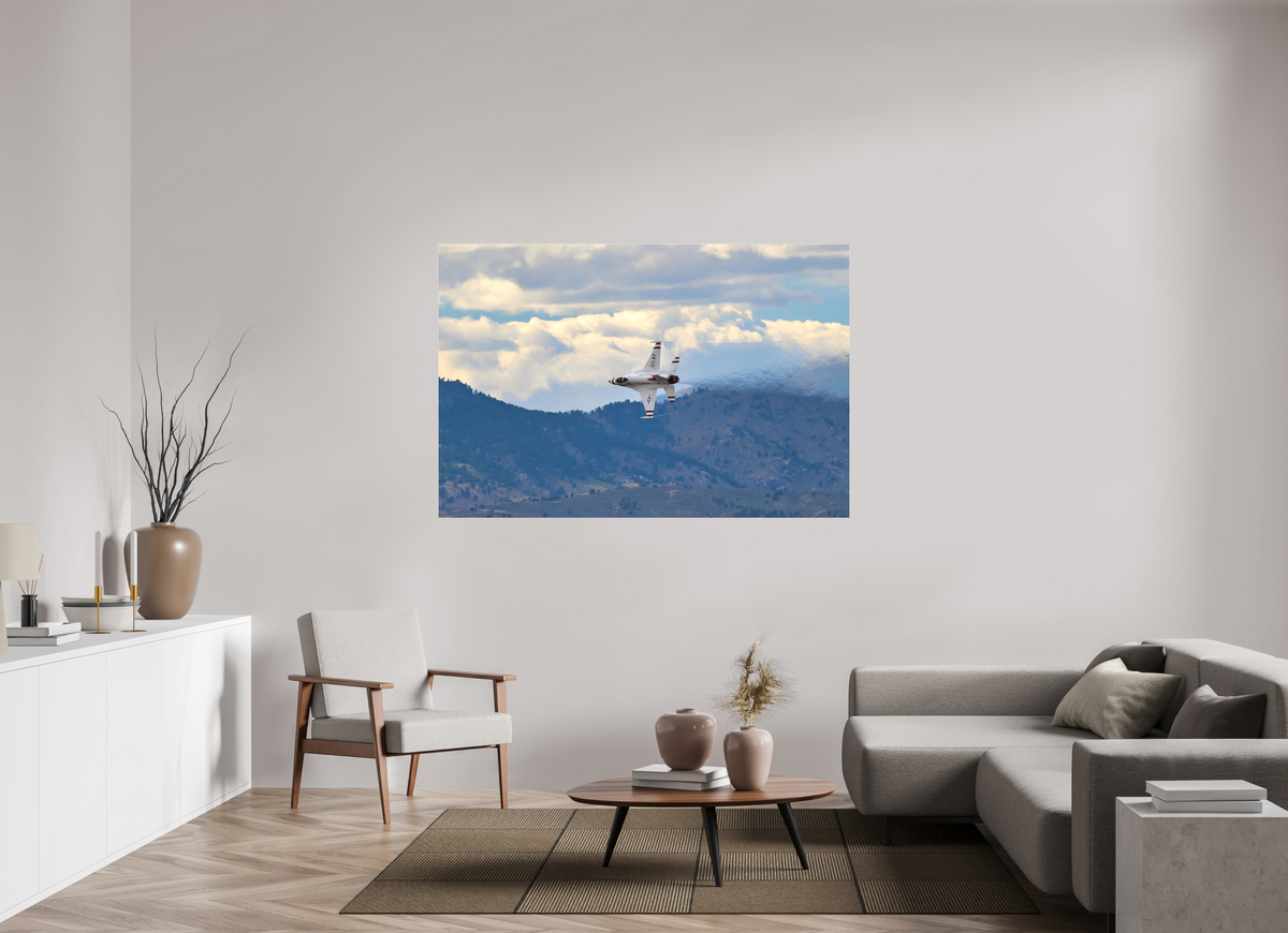 66 x 44″, Matte Acrylic Glass without frame F16 Thunderbirds Photo 4 under acrylic glass