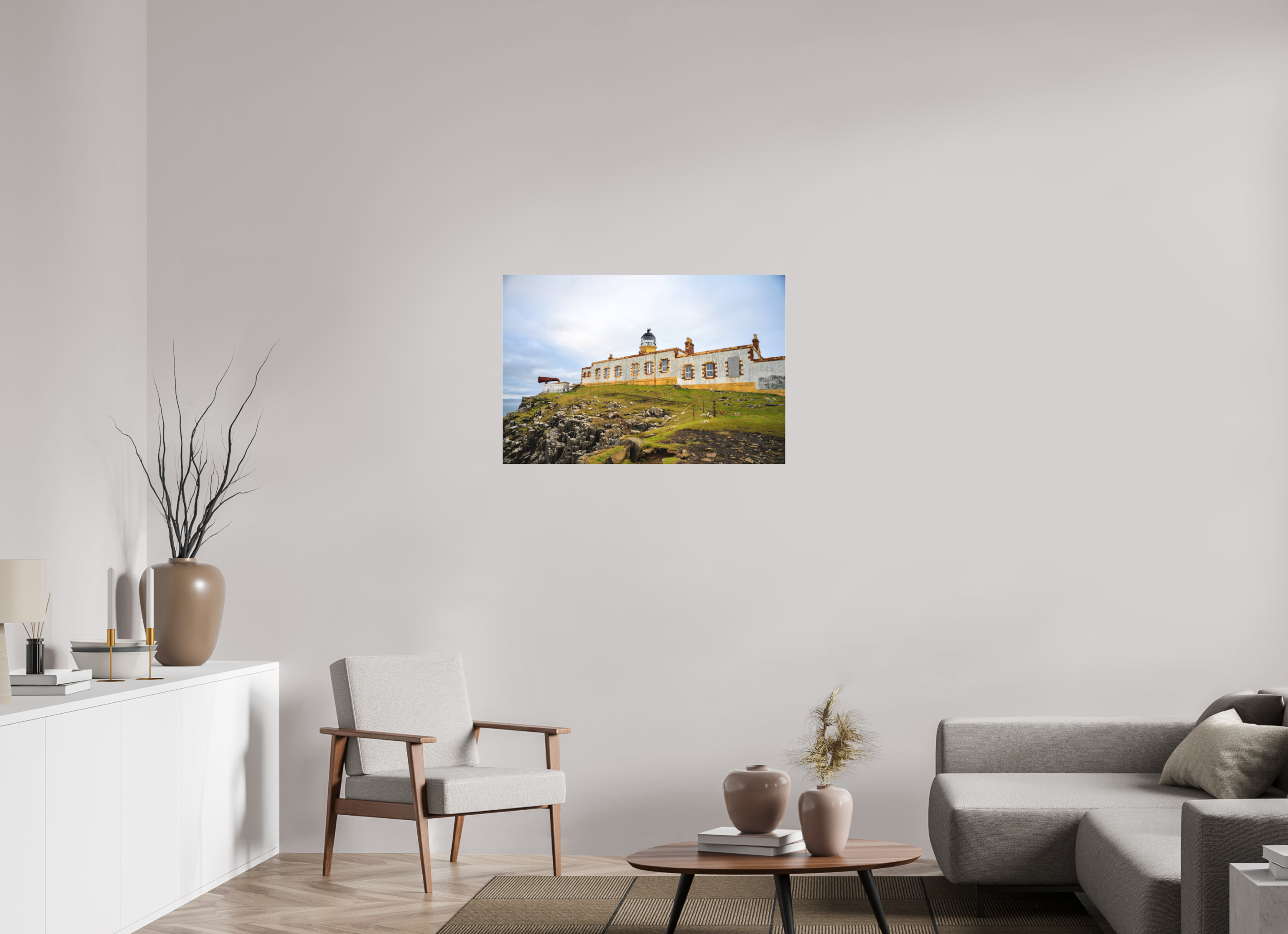 36 x 24″, Matte Acrylic Glass without frame Neist Point Lighthouse on Matte Acrylic Glass without frame
