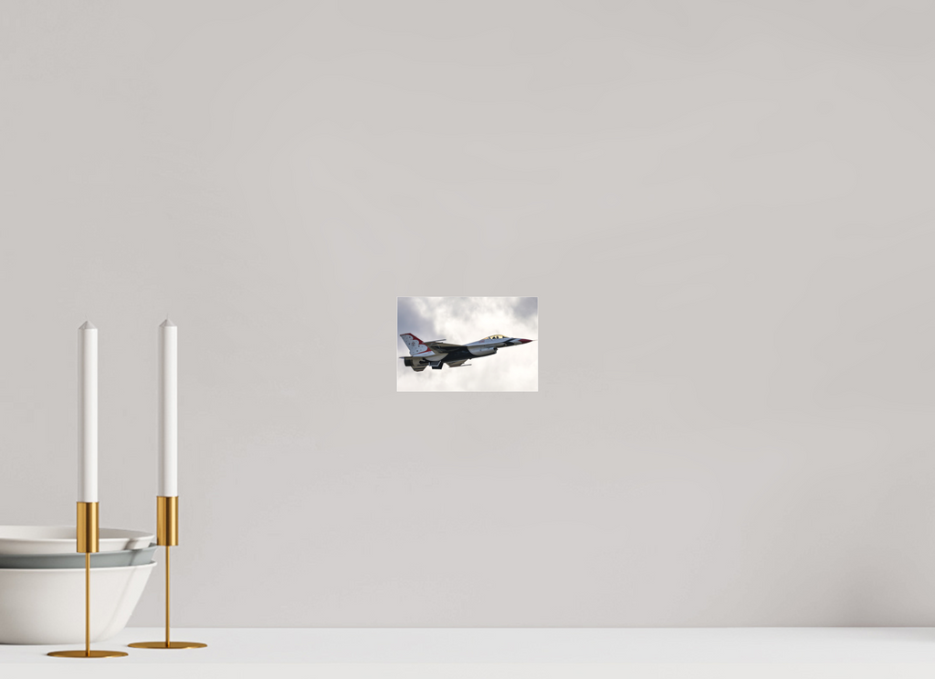 6 x 4″, Matte Acrylic Glass without frame F16 Thunderbirds Photo 7 under acrylic glass