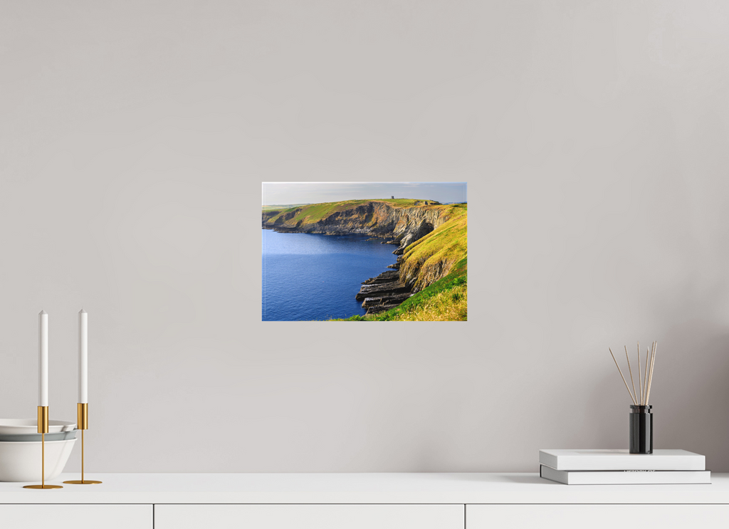 12 x 8″, Matte Canvas with wrapped edges - no frame Holeopen Bay West near Old Head Golf Link