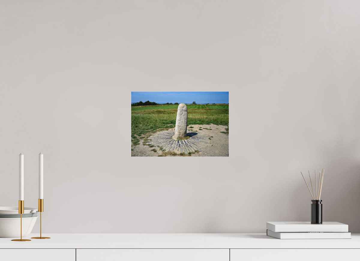 12 x 8″, Matte Acrylic Glass without frame The Lia Fáil at the Hill Of Tara under acrylic glass