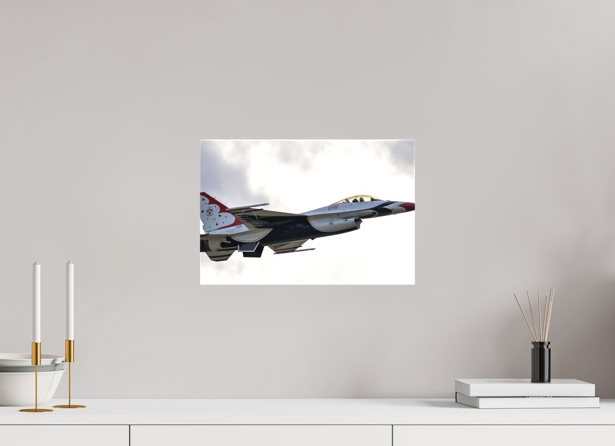 15 x 10″, Matte Canvas with wrapped edges - no frame F16 Thunderbirds Photo 7 on canvas
