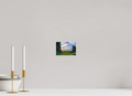 6 x 4″, Matte Acrylic Glass without frame Peering through columns at the Old Man of Storr on Matte Acrylic Glass without frame