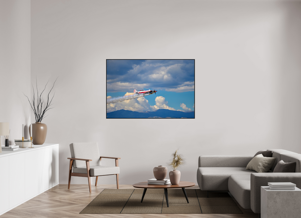 60 x 40″, Acrylic Glass Black matt .24" frame Yak 50 - Photo 4 - under acrylic glass with black frame