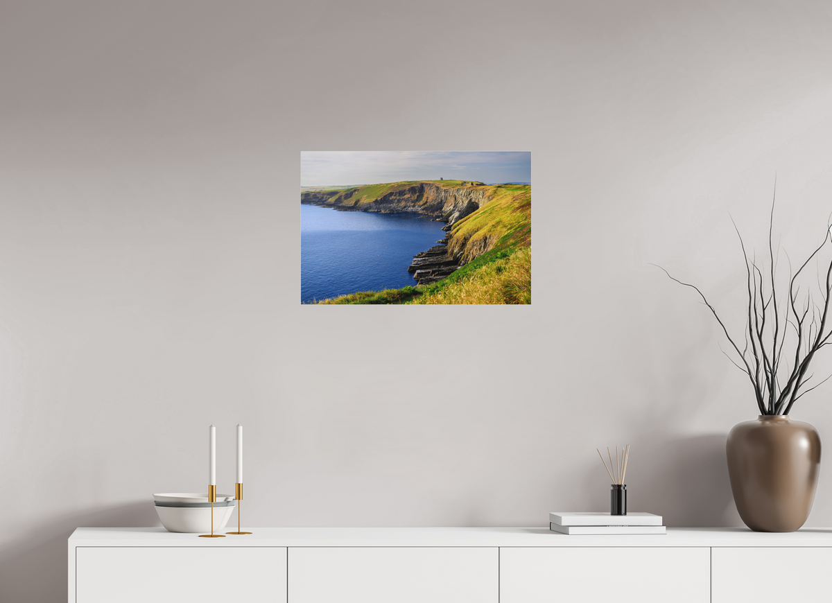 24 x 16″, Matte Acrylic Glass without frame Holeopen Bay West near Old Head Golf Link under acrylic glass