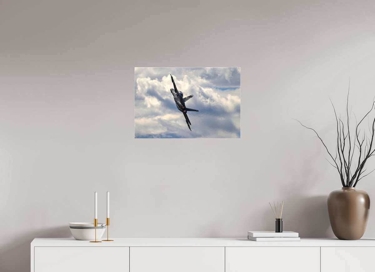 24 x 16″, Matte Canvas with wrapped edges - no frame F18A Super Hornet on canvas