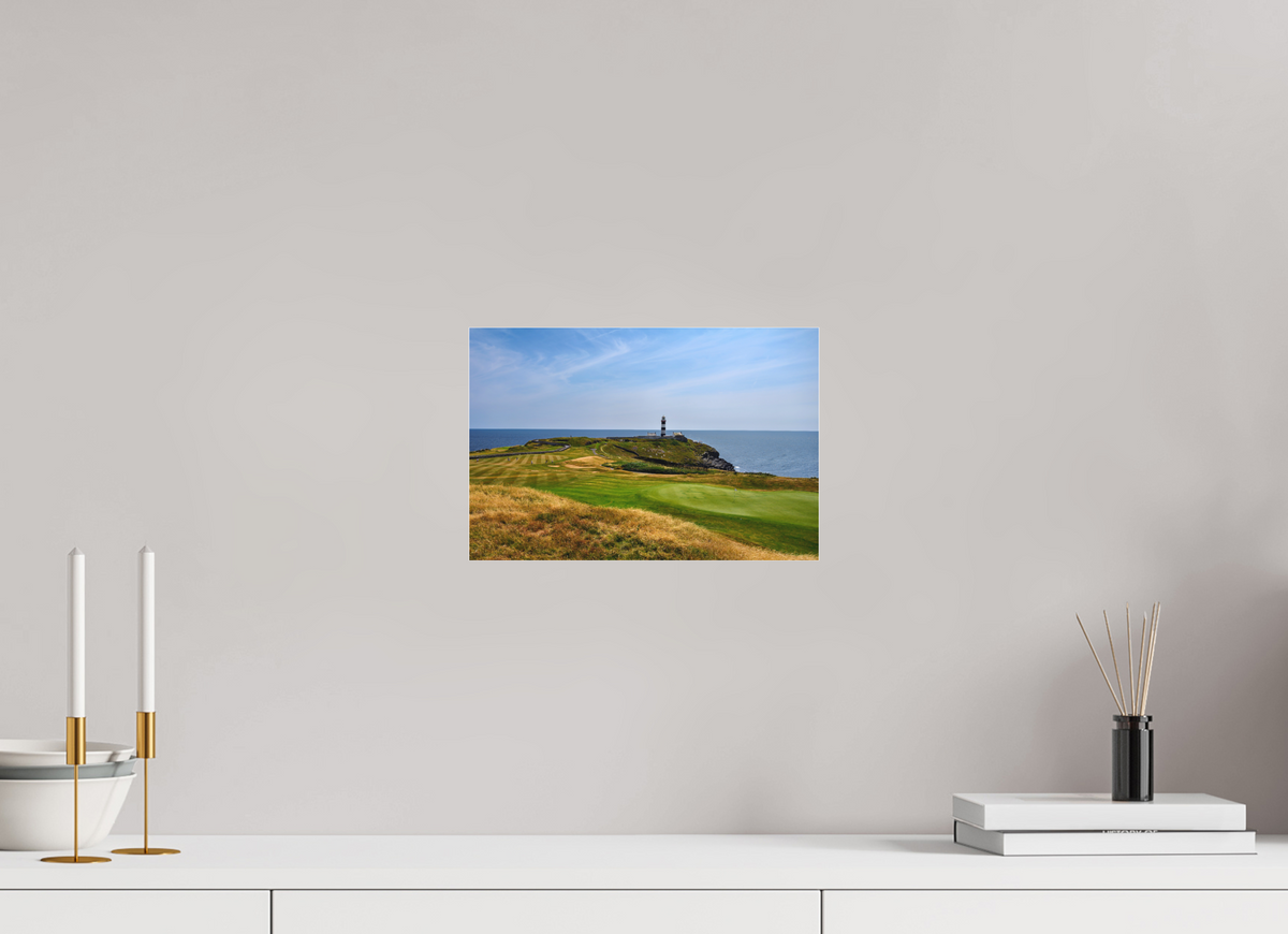 12 x 8″, Matte Acrylic Glass without frame Old Head golf course and lighthouse under acrylic glass