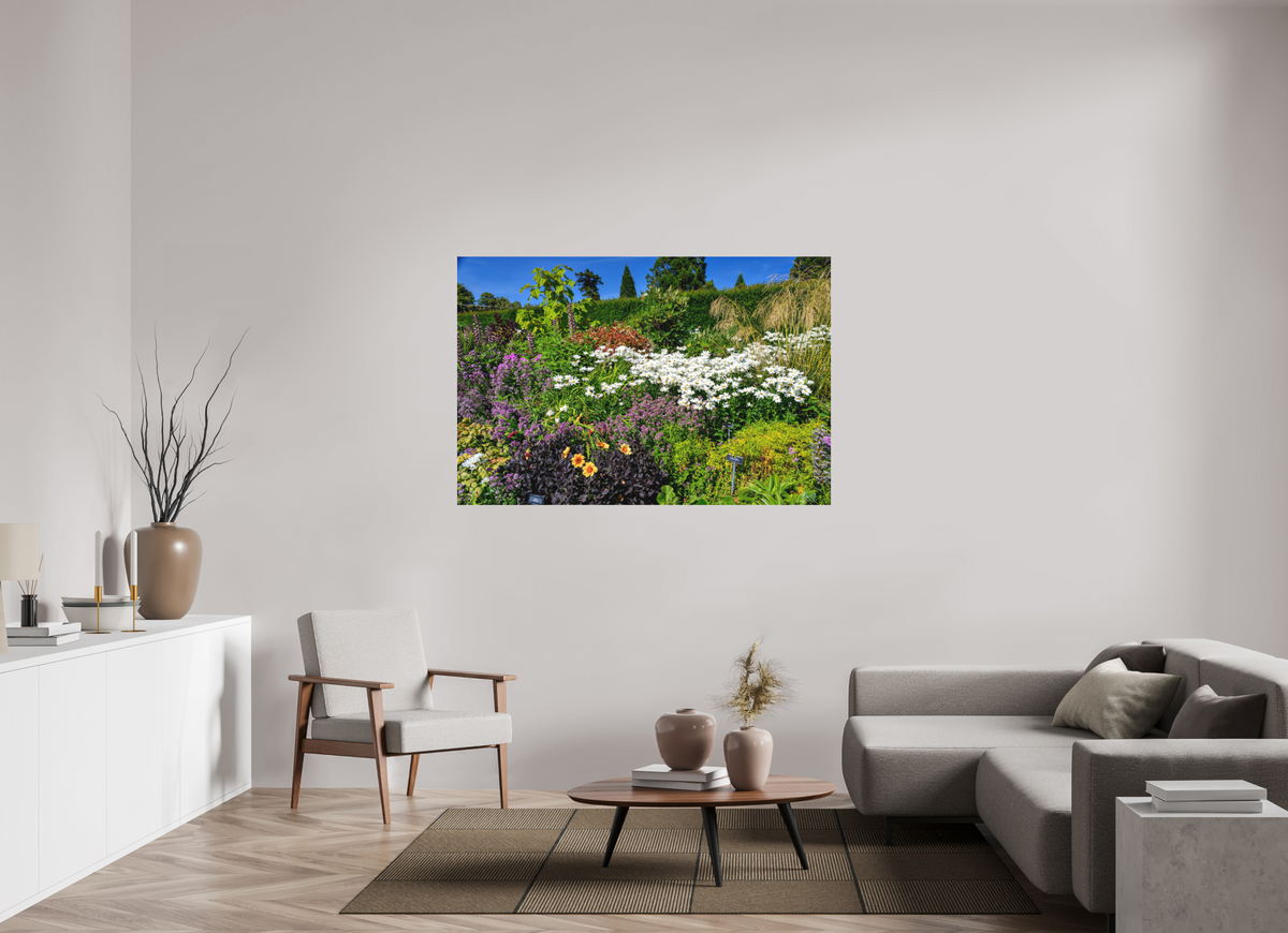 60 x 40″, Matte Acrylic Glass without frame Powerscourt Gardens A under acrylic glass