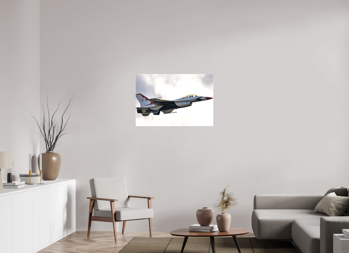 36 x 24″, Matte Canvas with wrapped edges - no frame F16 Thunderbirds Photo 7 on canvas