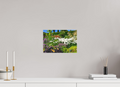 12 x 8″, Matte Canvas with wrapped edges - no frame Powerscourt Gardens A on canvas
