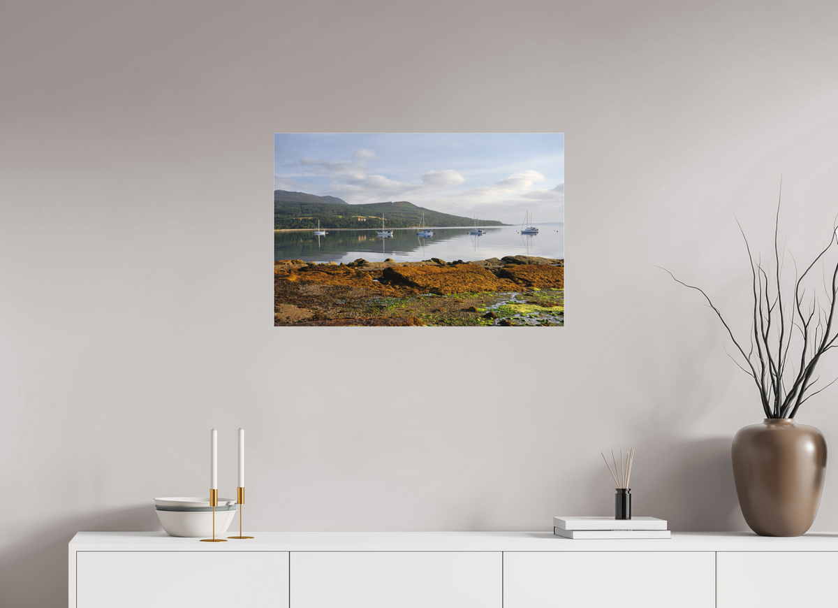 30 x 20″, Matte Acrylic Glass without frame Brodick Bay at sunrise on Matte Acrylic Glass without frame
