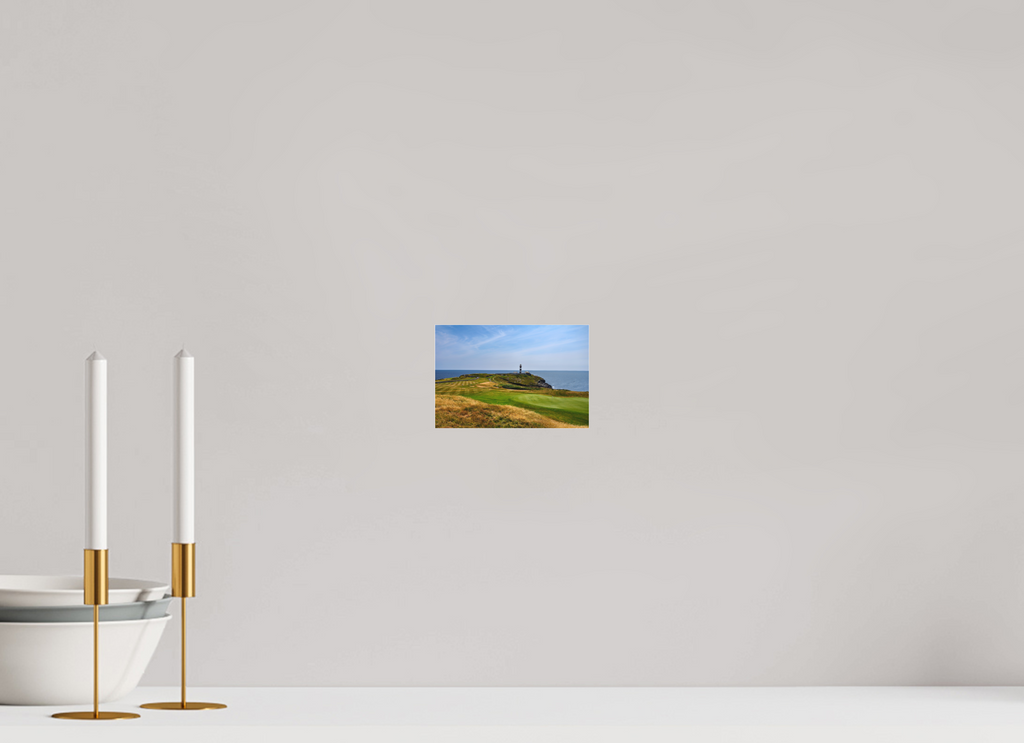 6 x 4″, Matte Acrylic Glass without frame Old Head golf course and lighthouse under acrylic glass