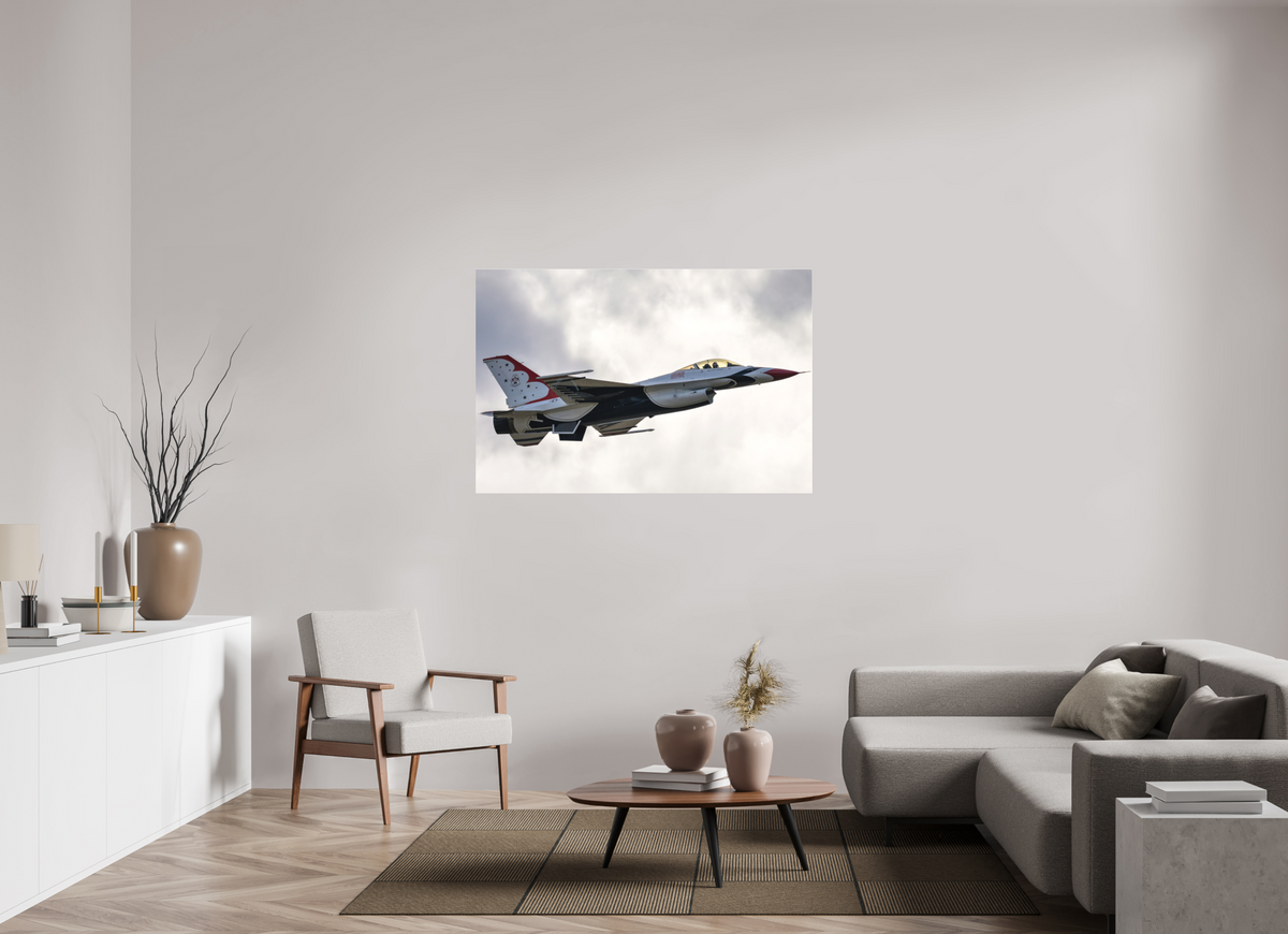 54 x 36″, Matte Acrylic Glass without frame F16 Thunderbirds Photo 7 under acrylic glass