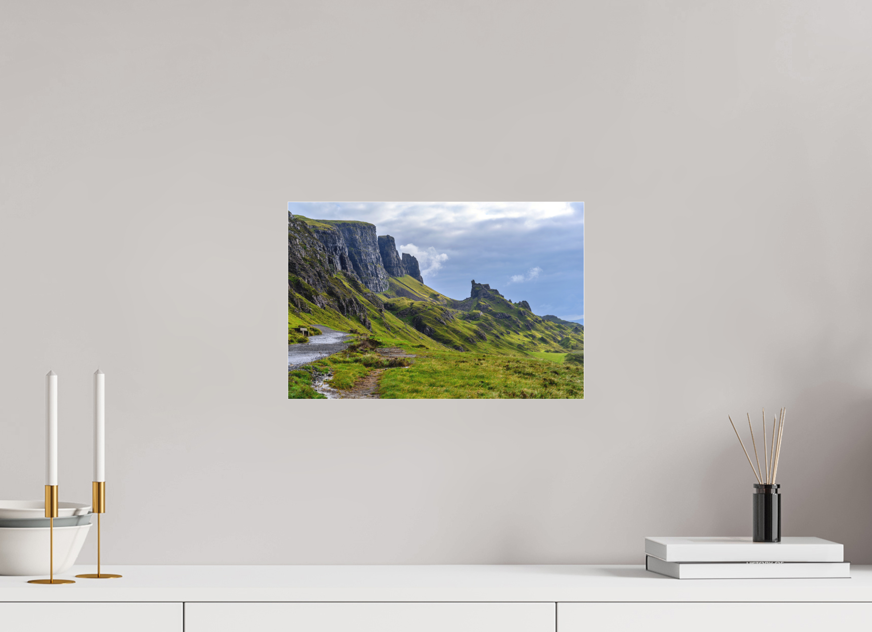 15 x 10″, Matte Acrylic Glass without frame The Quiraing on the Isle of Sky on Matte Acrylic Glass without frame