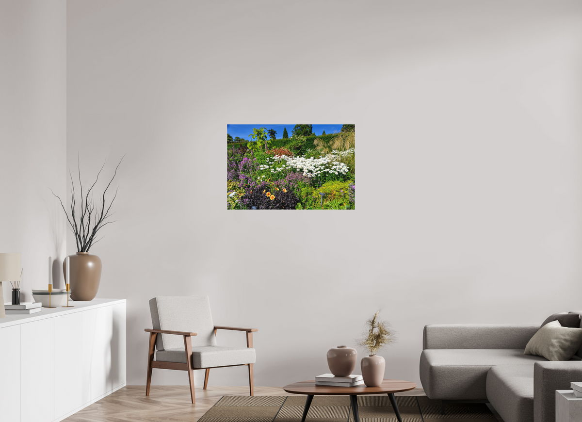 36 x 24″, Matte Acrylic Glass without frame Powerscourt Gardens A under acrylic glass